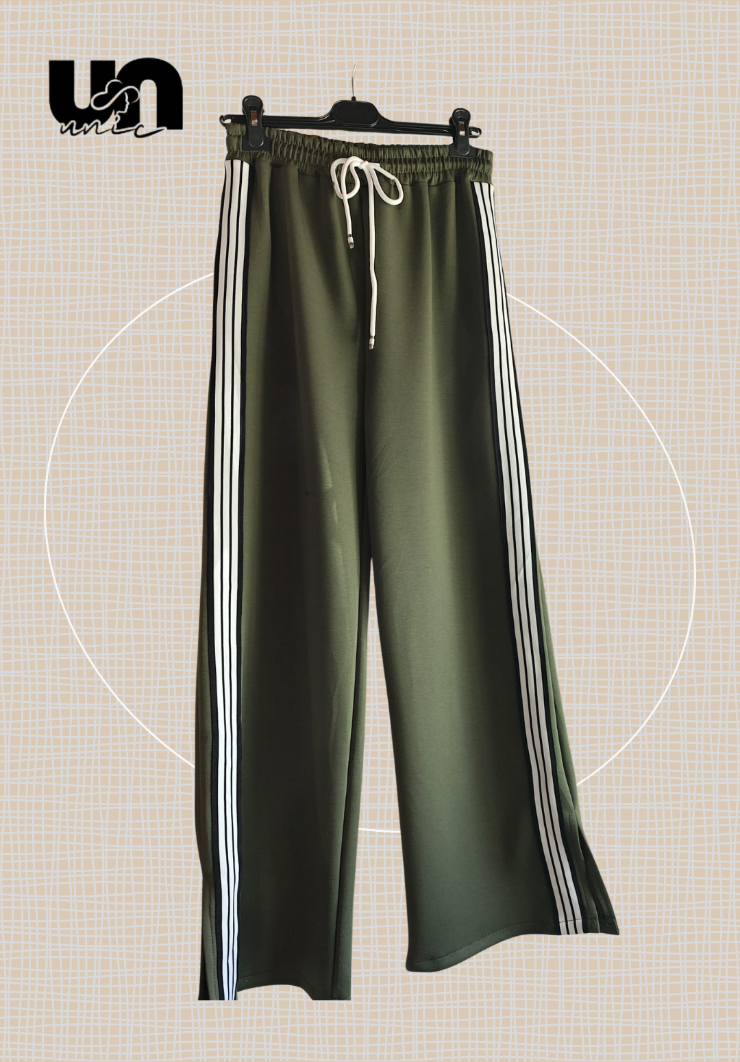 Pantalón de chándal de mujer con rayas laterales - Imagen 3