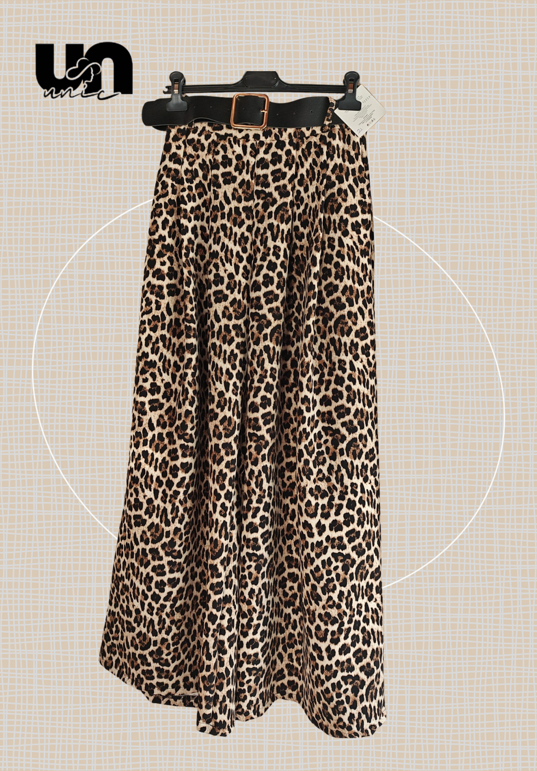 Pantalón Palazzo Animal Print