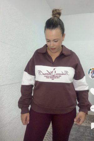 Sudadera bordada